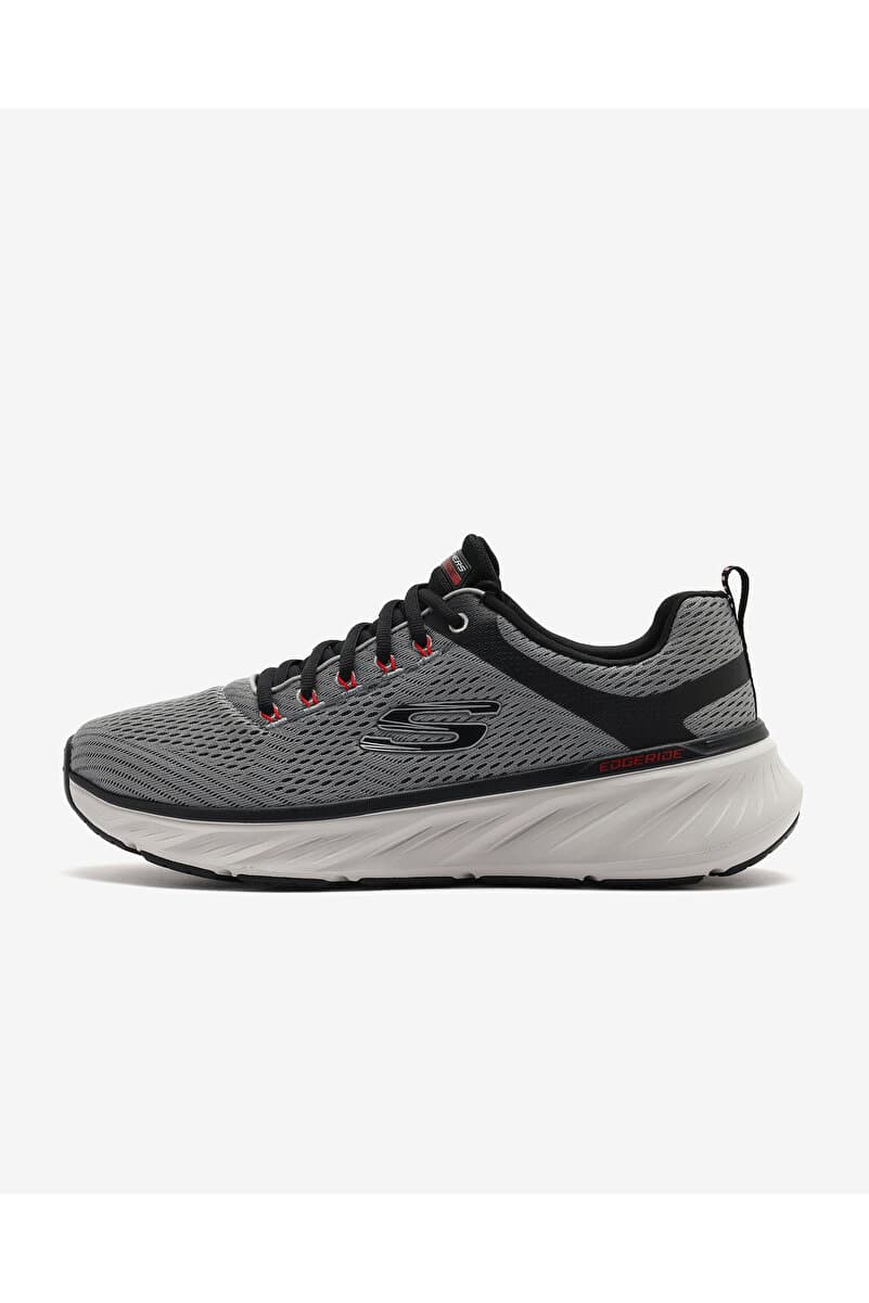 Skechers EDGERIDE-CONTENTION Erkek Gri Spor Ayakkabı 232843 CCBK